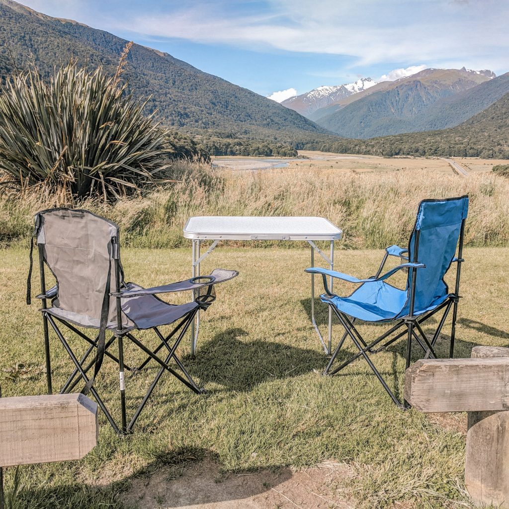 Cameron's Flat Campsite, New Zealand